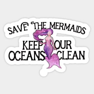 Save the Mermaids Sticker